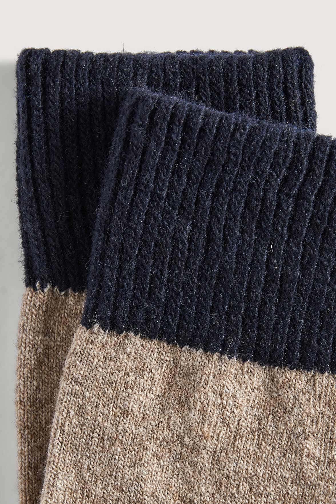 Chaussettes Fantaisies Chinées - Camel