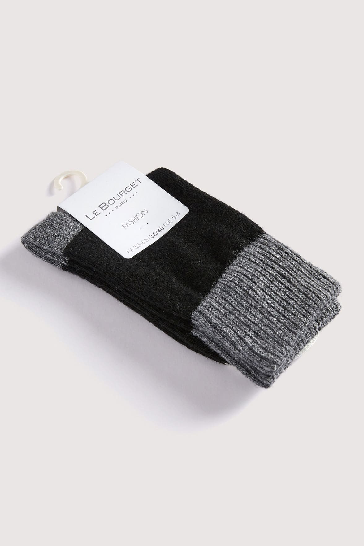 Chaussettes Fantaisies Chinées - Noir