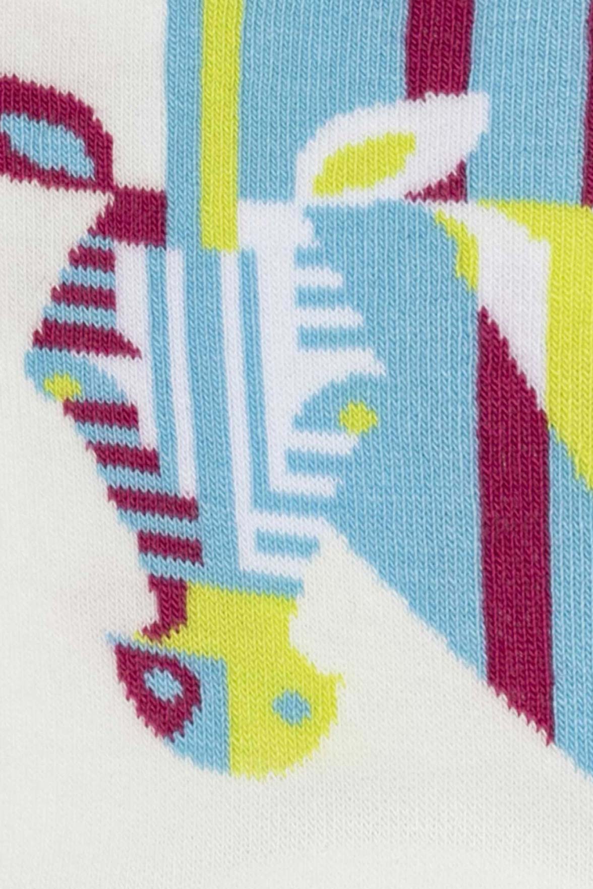 Socquettes Fantaisies Zèbre - Naturel