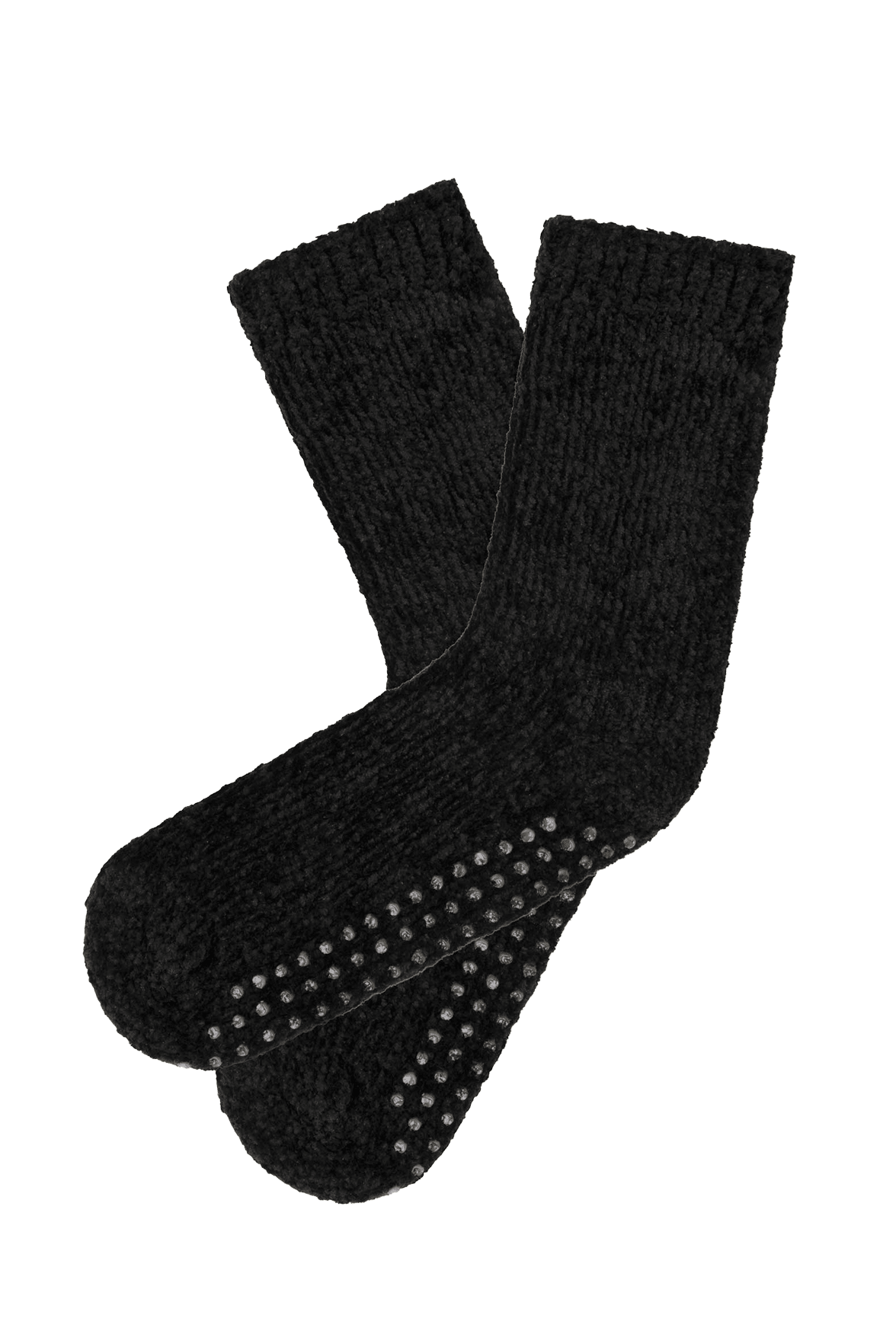 Chaussettes d'Intérieur Anti-Dérapant - Noir
