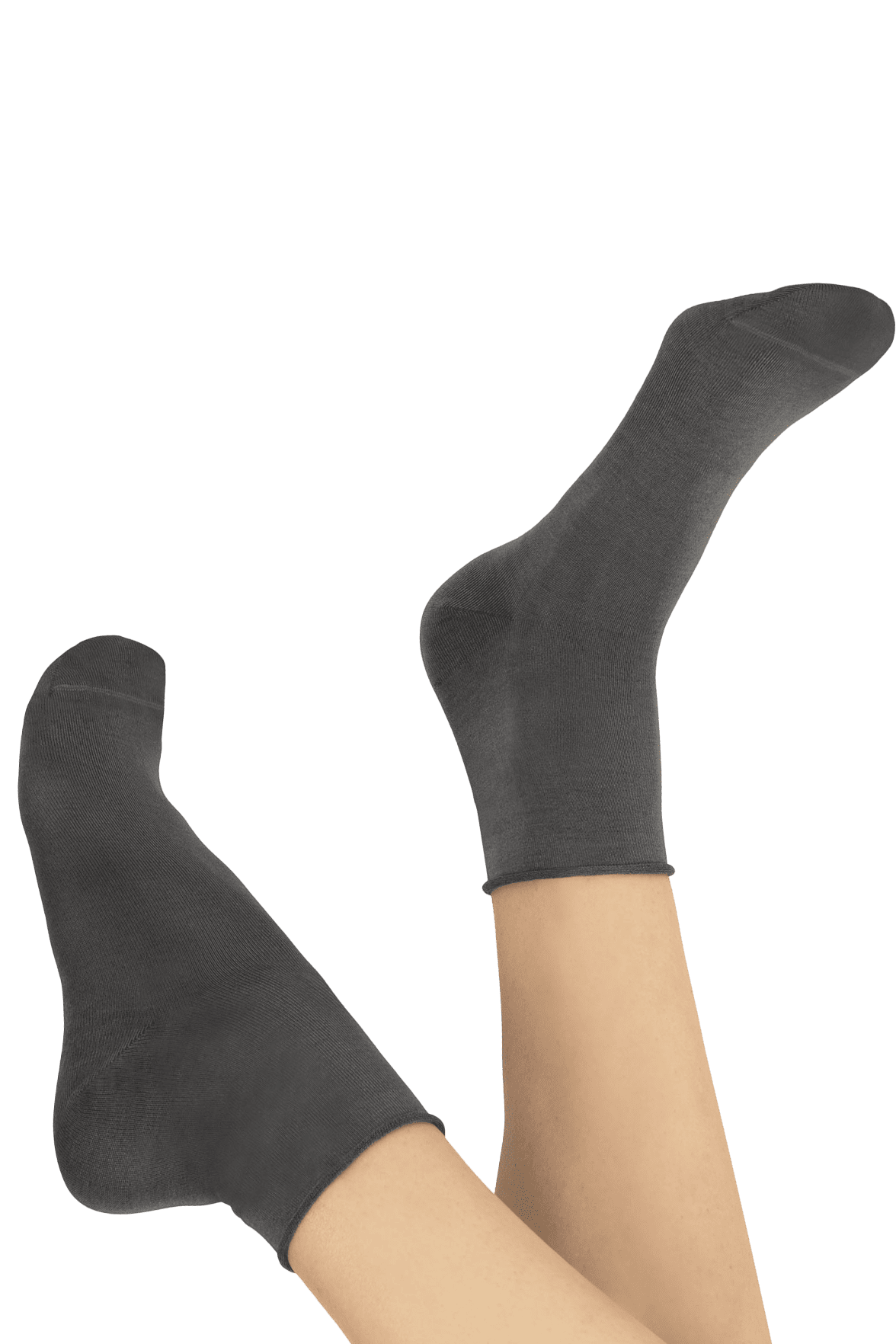 Socquettes Coton Fil d'Ecosse - Gris