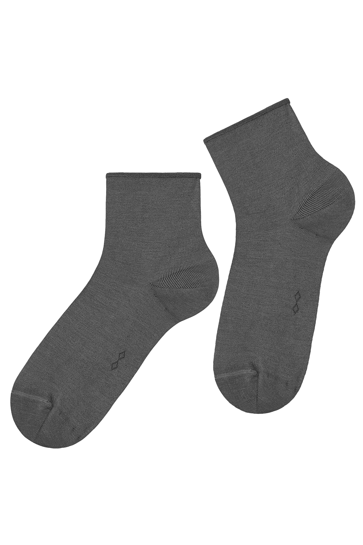 Socquettes Coton Fil d'Ecosse - Gris