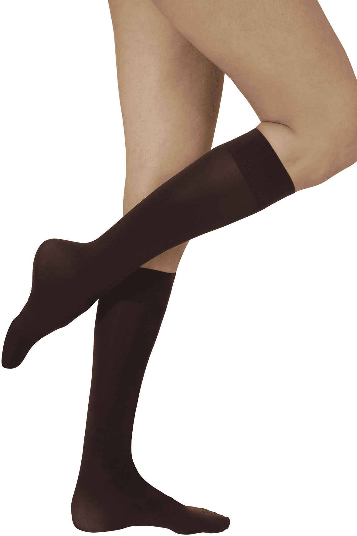 Mi-Bas Opaque Perfect Chic 50D - Chocolat