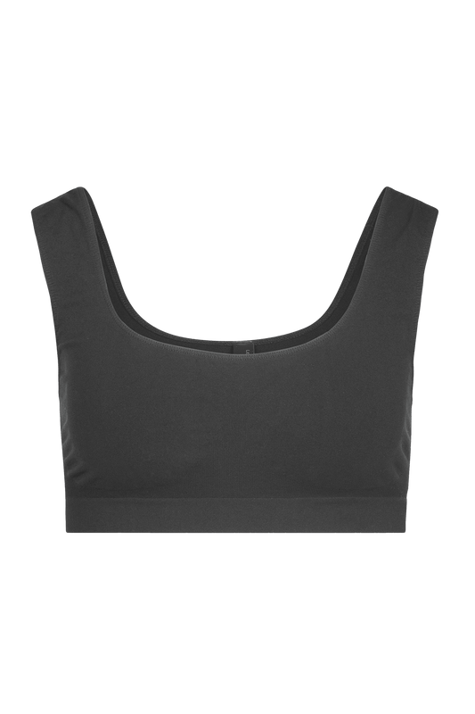 Brassière Bretelles Larges Pure Skin - Anthracite