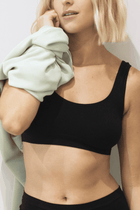 Brassière Bretelles Larges Pure Skin - Noir