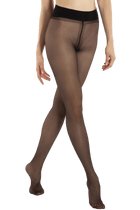 Collant Transparent Satiné Ultra Confort 20D - Noir