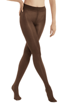 Collant Semi-Opaque Satiné Ultra Résistant 30D - Vison