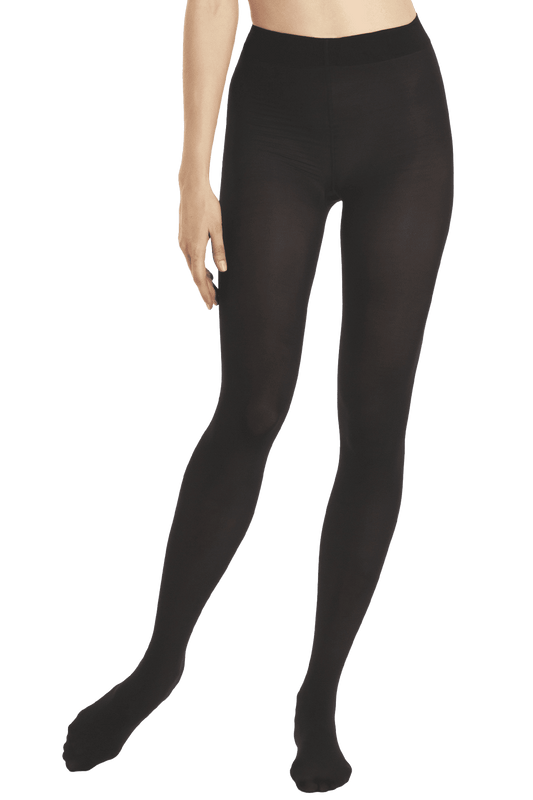 Collant Opaque Mat Microfibre 50D - Nearly Black