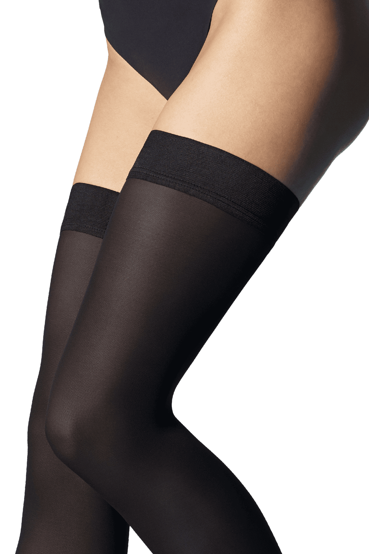 Bas-Top Opaque Mat 50D - Noir