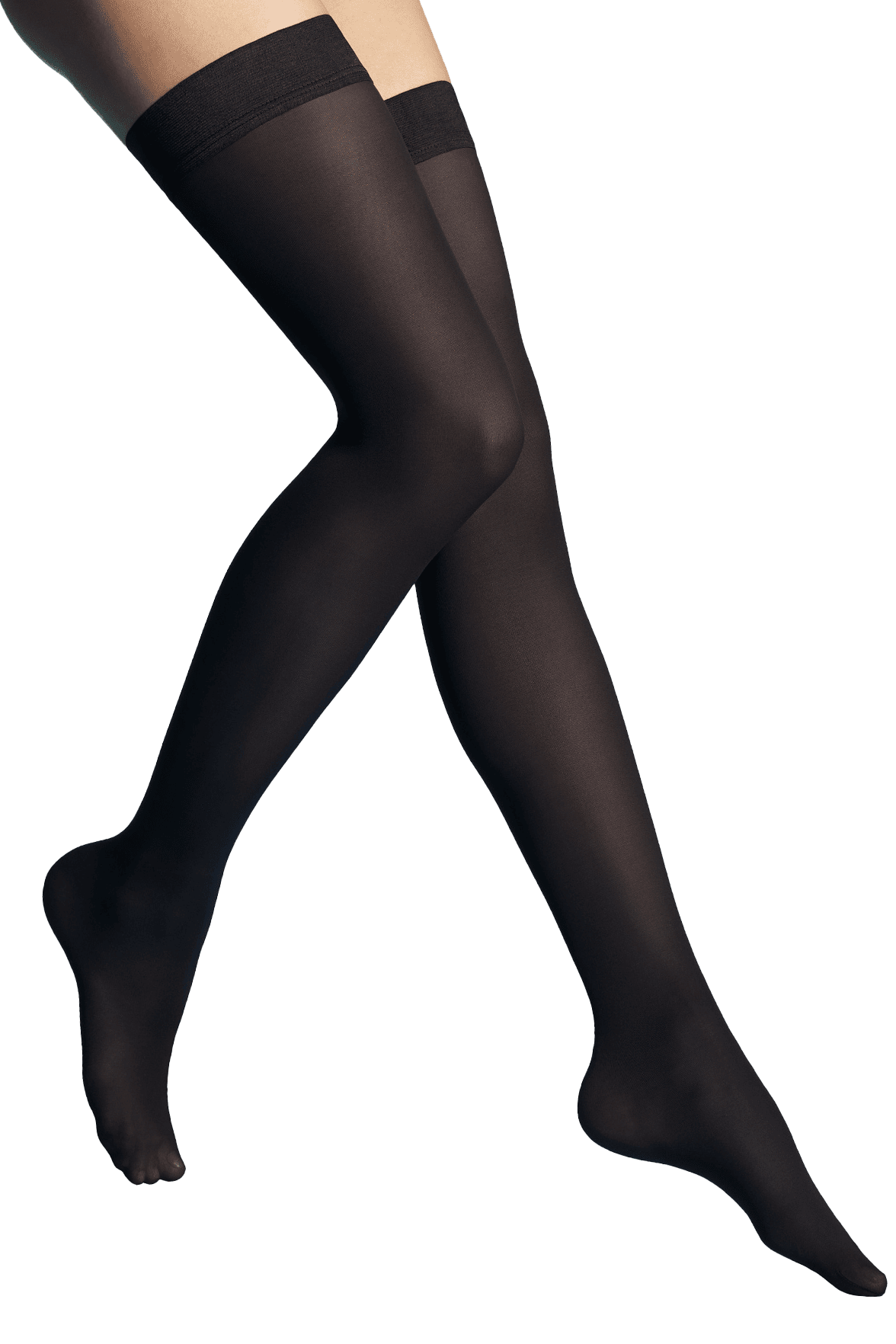 Bas-Top Opaque Mat 50D - Noir