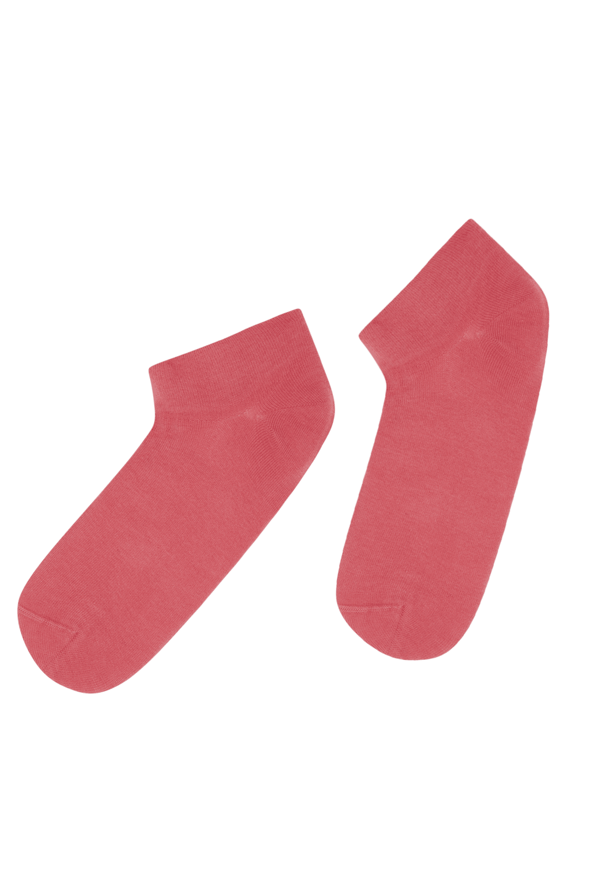 Socquettes Ultra-Courtes en Coton Bio - Magenta