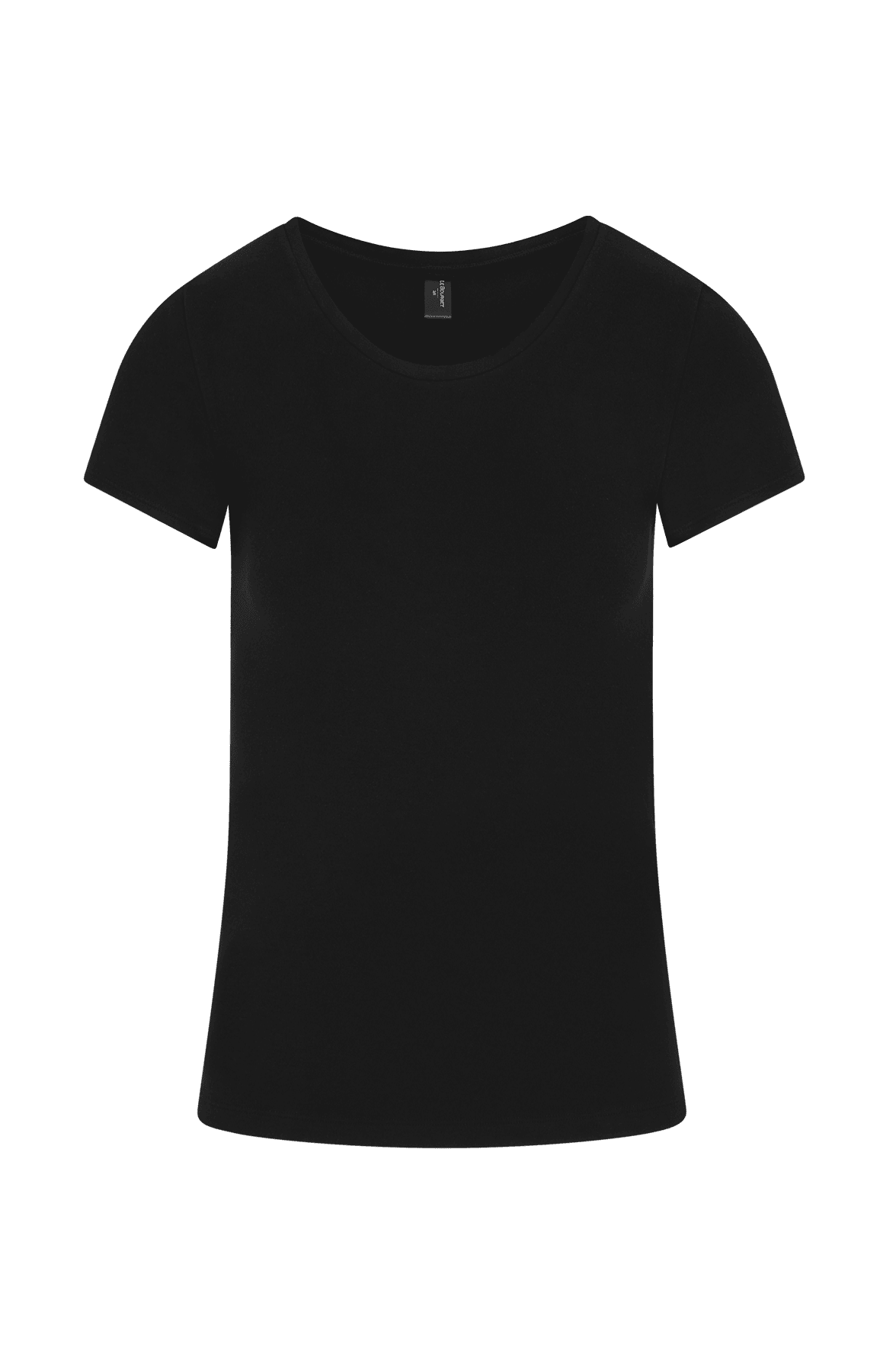 T-Shirt Manches Courtes Intérieur Polaire Les Thermiques - Noir