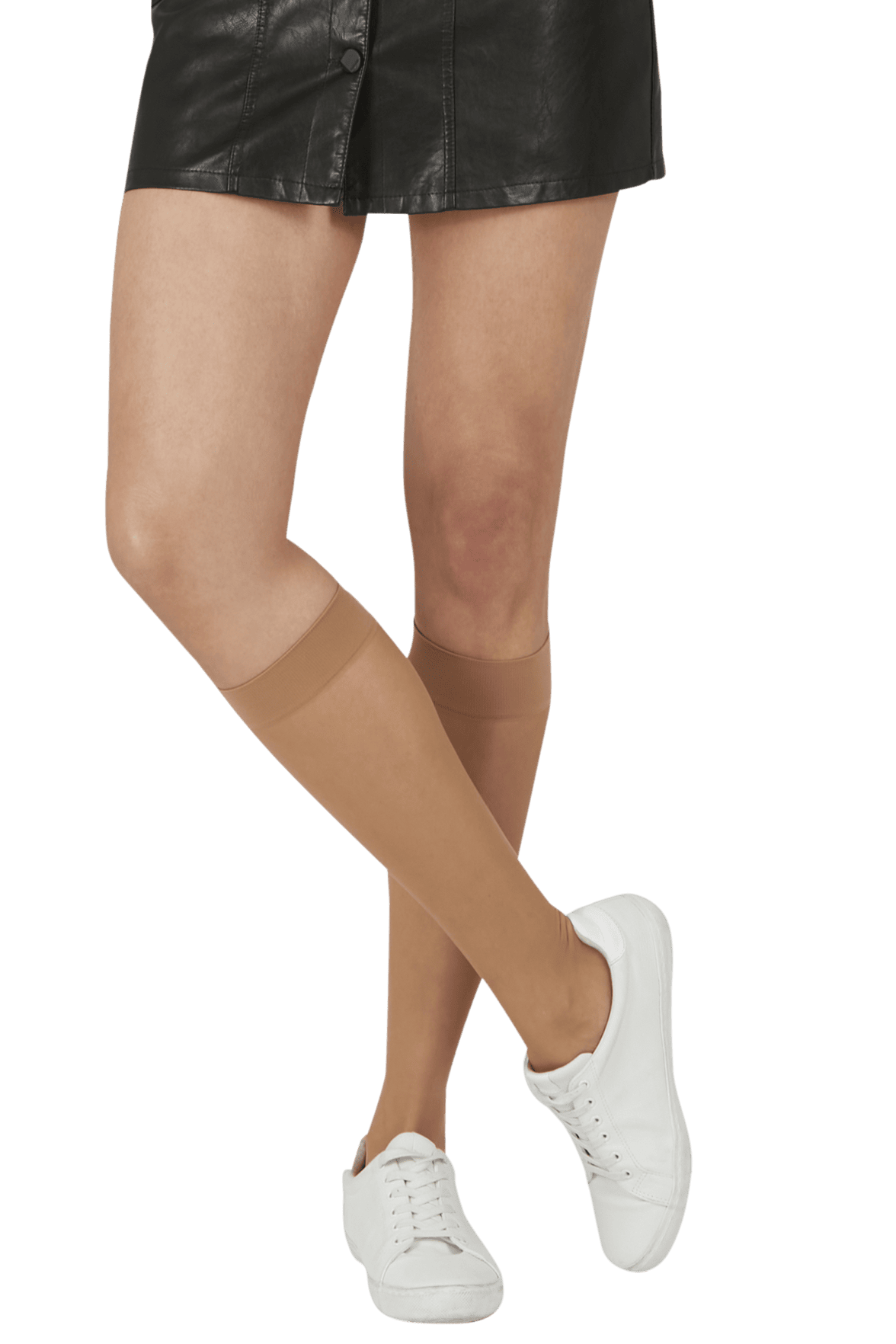 Mi-Bas Semi-Opaque avec Protège-pied intégré 30/70D Dressing - Panama