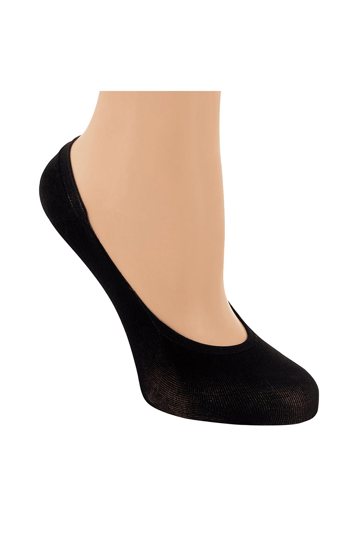 Lot de 2 Protége-Pieds en Coton - Noir