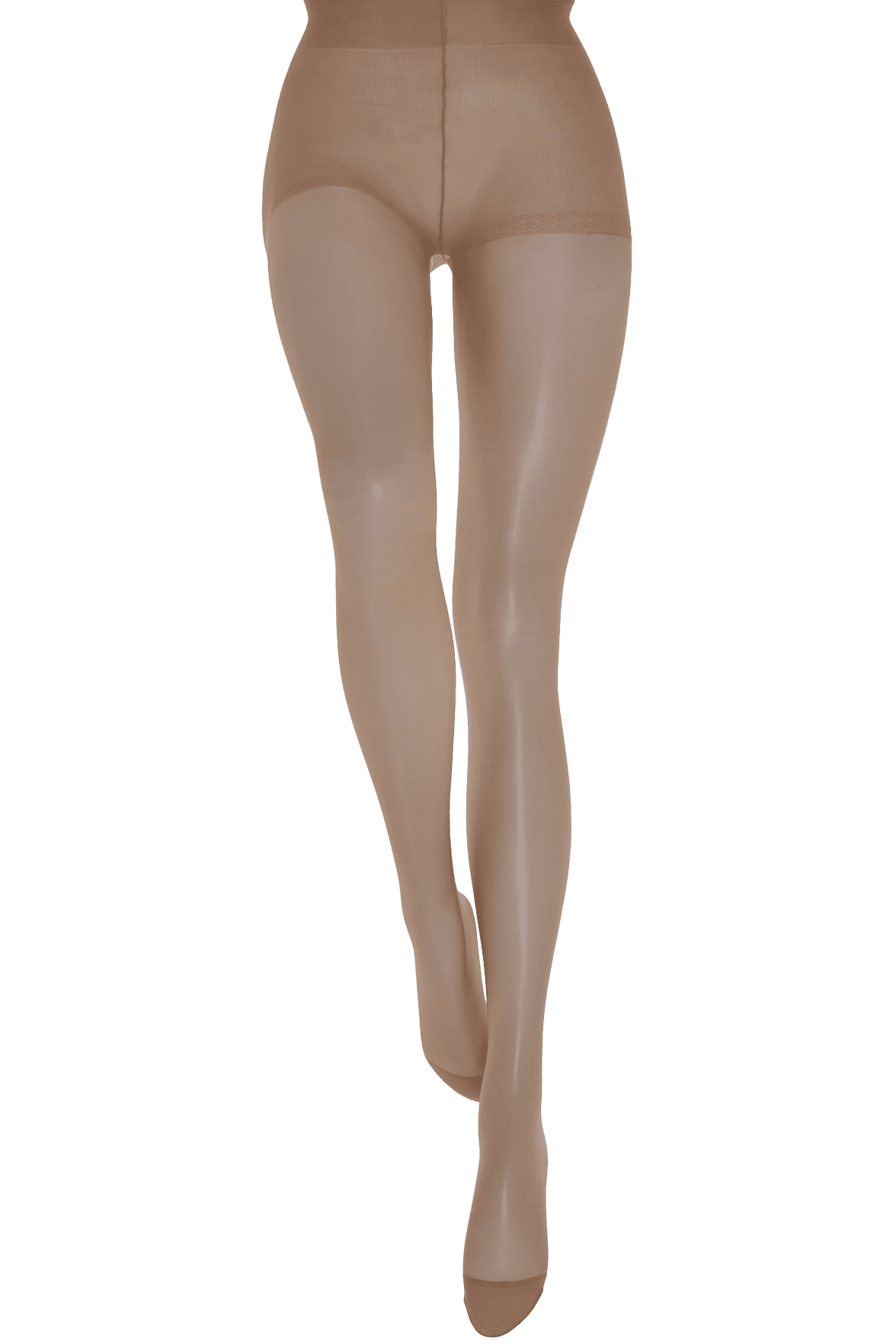 Collant Transparent Satiné Voilance Éclat 20D Made in France - Panama