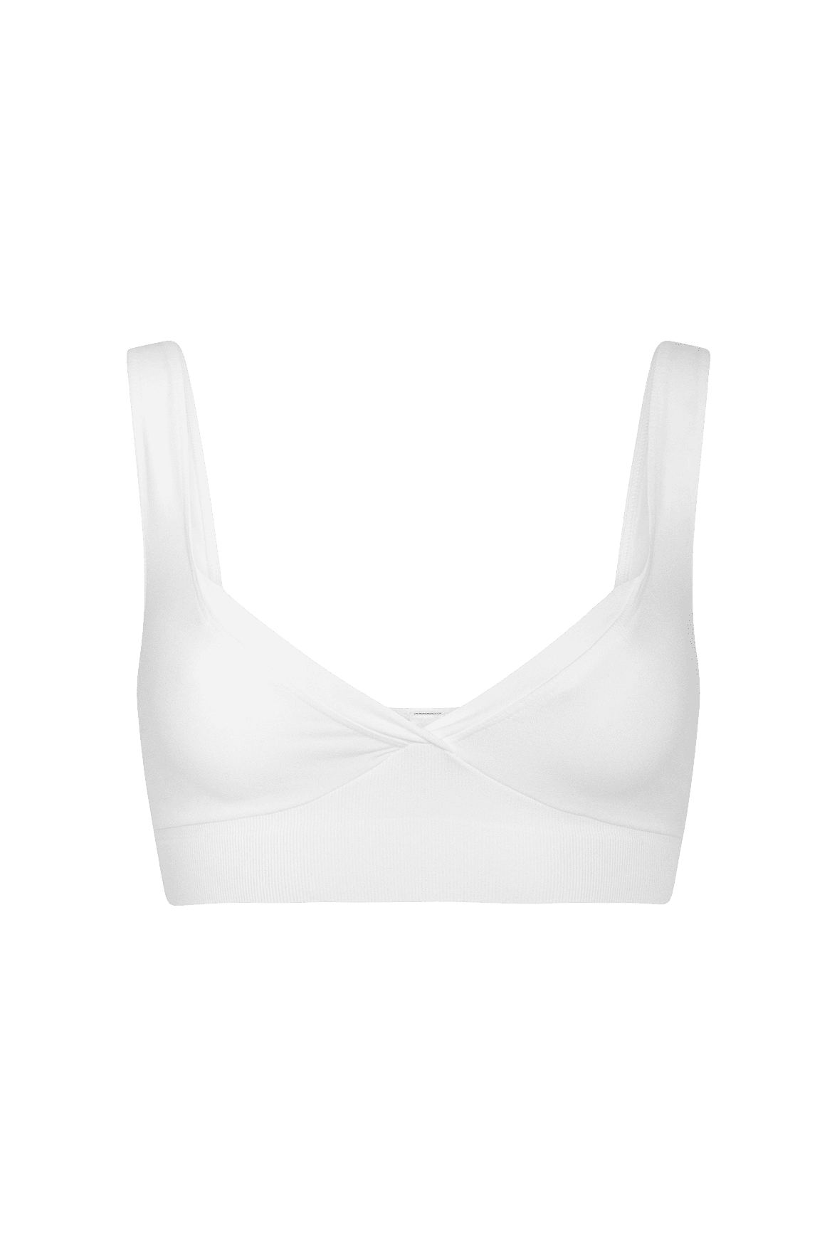 Brassière Bretelles Larges avec Maintien et Confort - Blanc