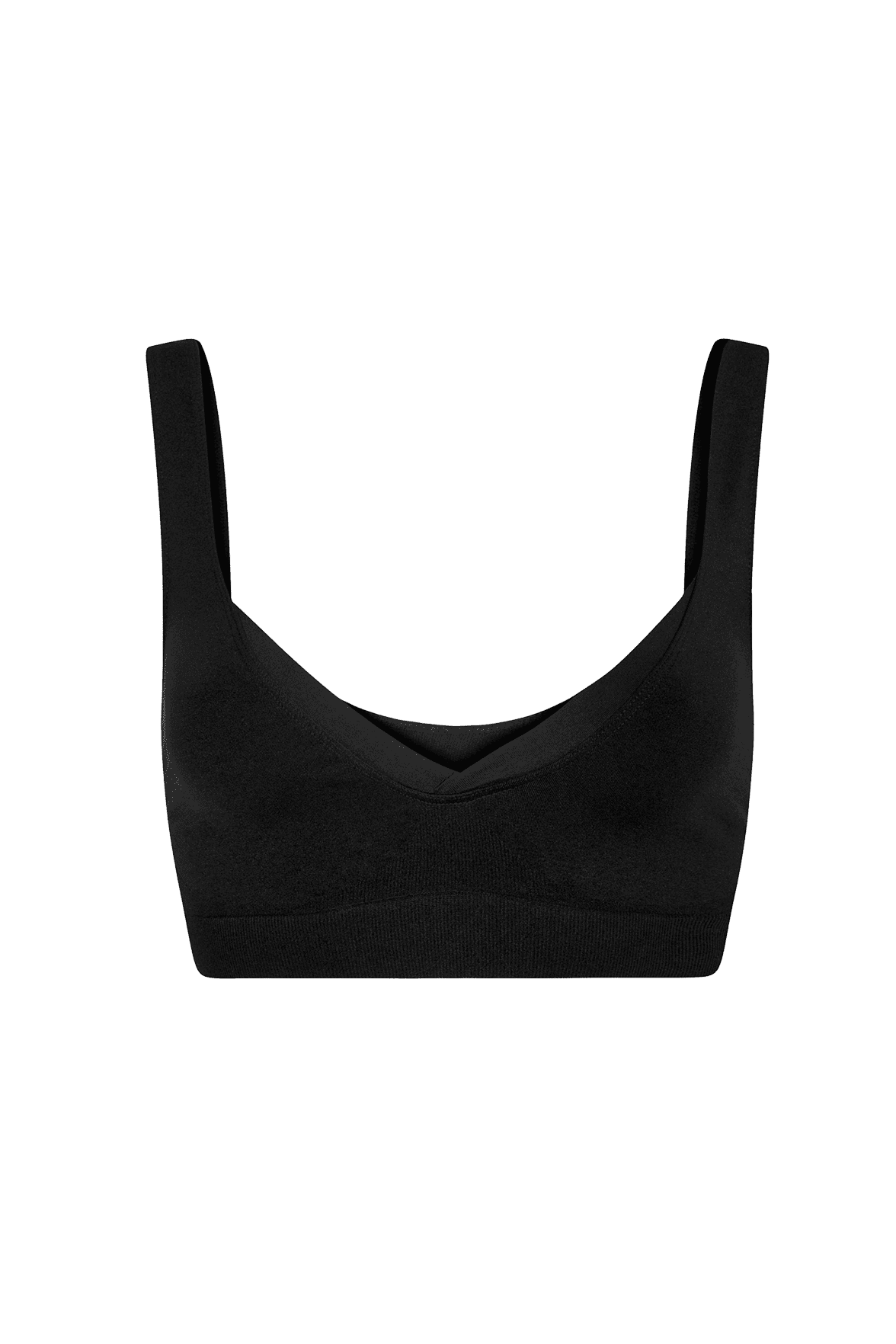 Brassière Bretelles Larges avec Maintien et Confort - Noir
