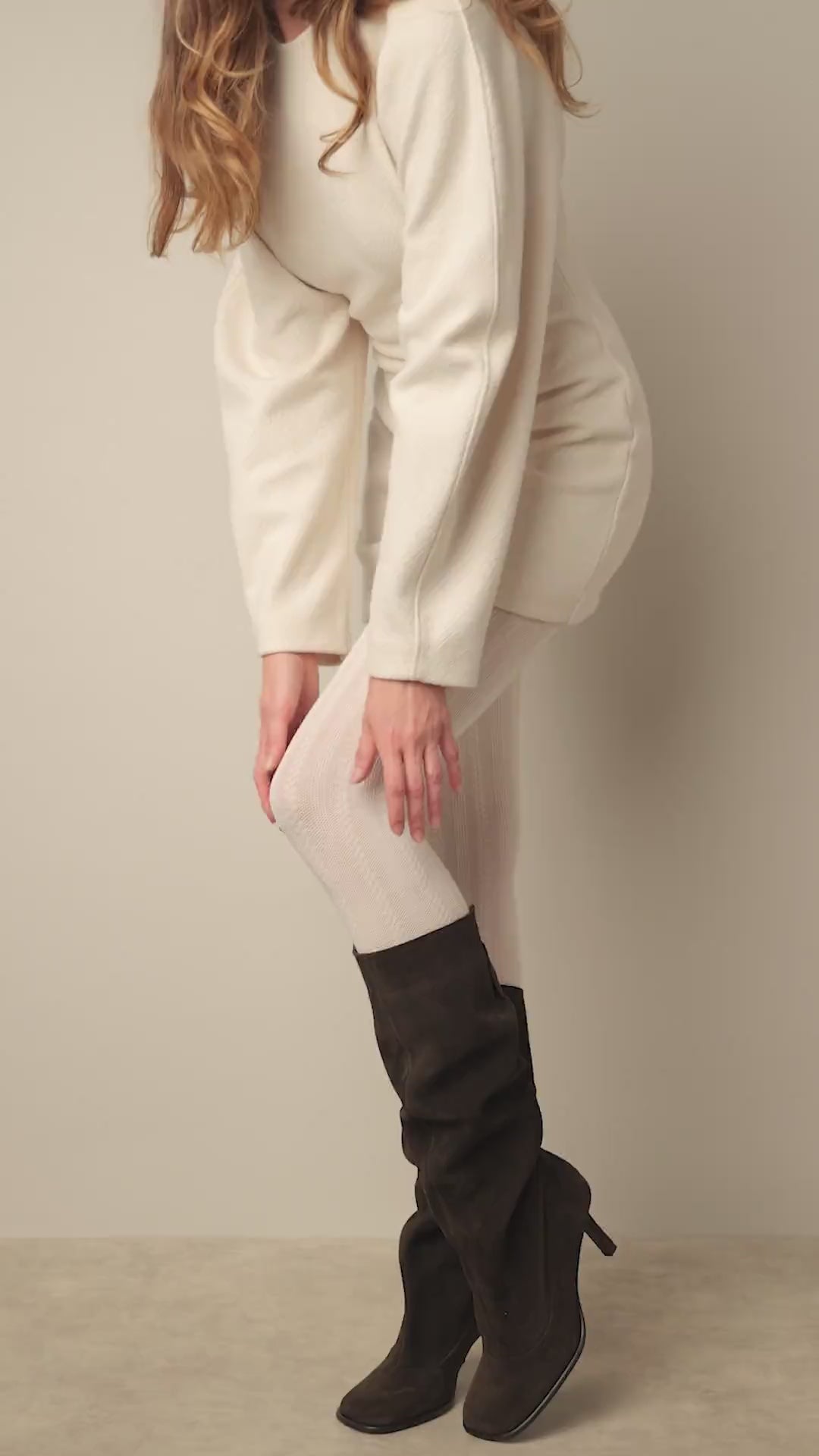 Collant Opaque Coton Fantaisie Motif Torsades Matière - Wool