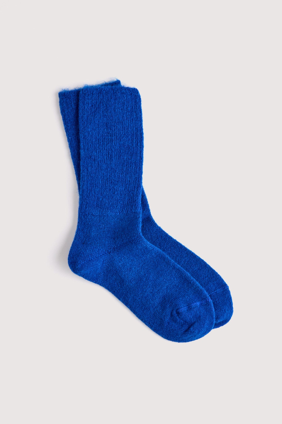 Chaussettes Fantaisie Côtelée - Bleu