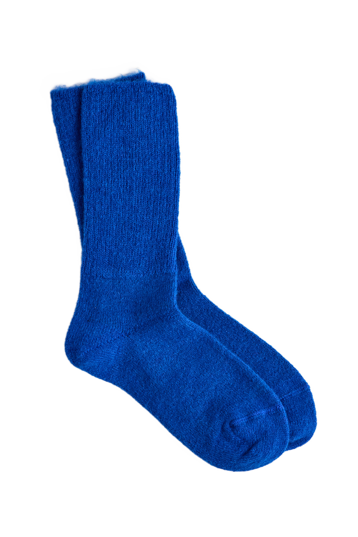 Chaussettes Fantaisie Côtelée - Bleu