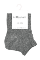 Socquettes Fantaisies Torsades - Argent