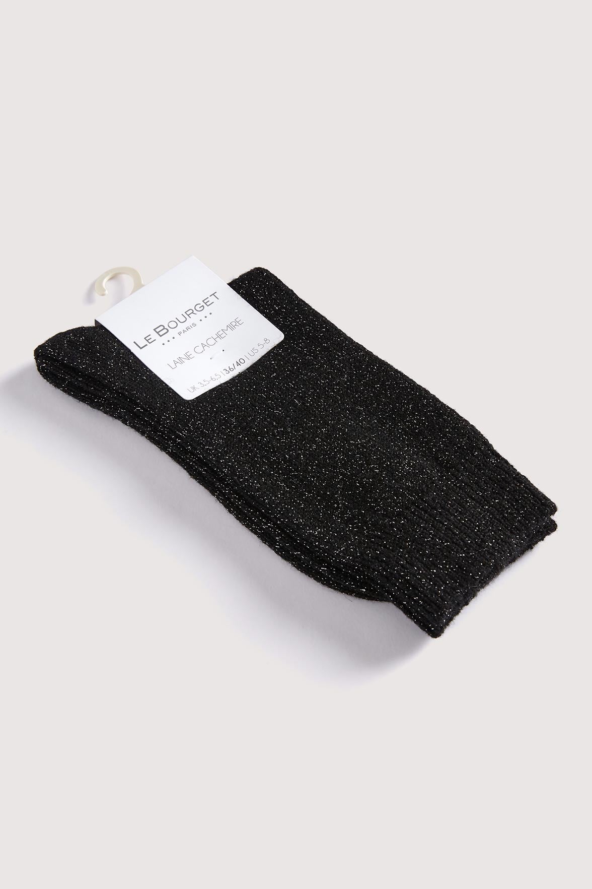Chaussettes Scintillantes Marron Taille 38/39 - Neuf Avec Défauts - Style Chaussettes-chaussons