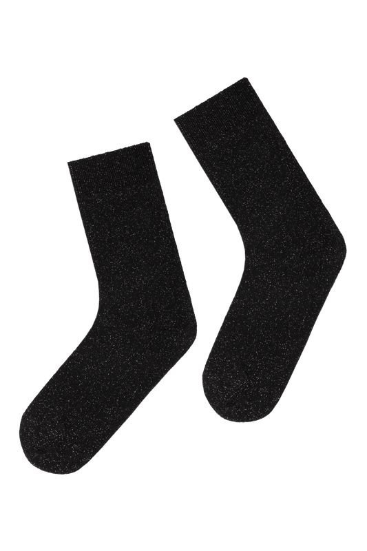 Chaussettes Fantaisies Scintillantes - Noir
