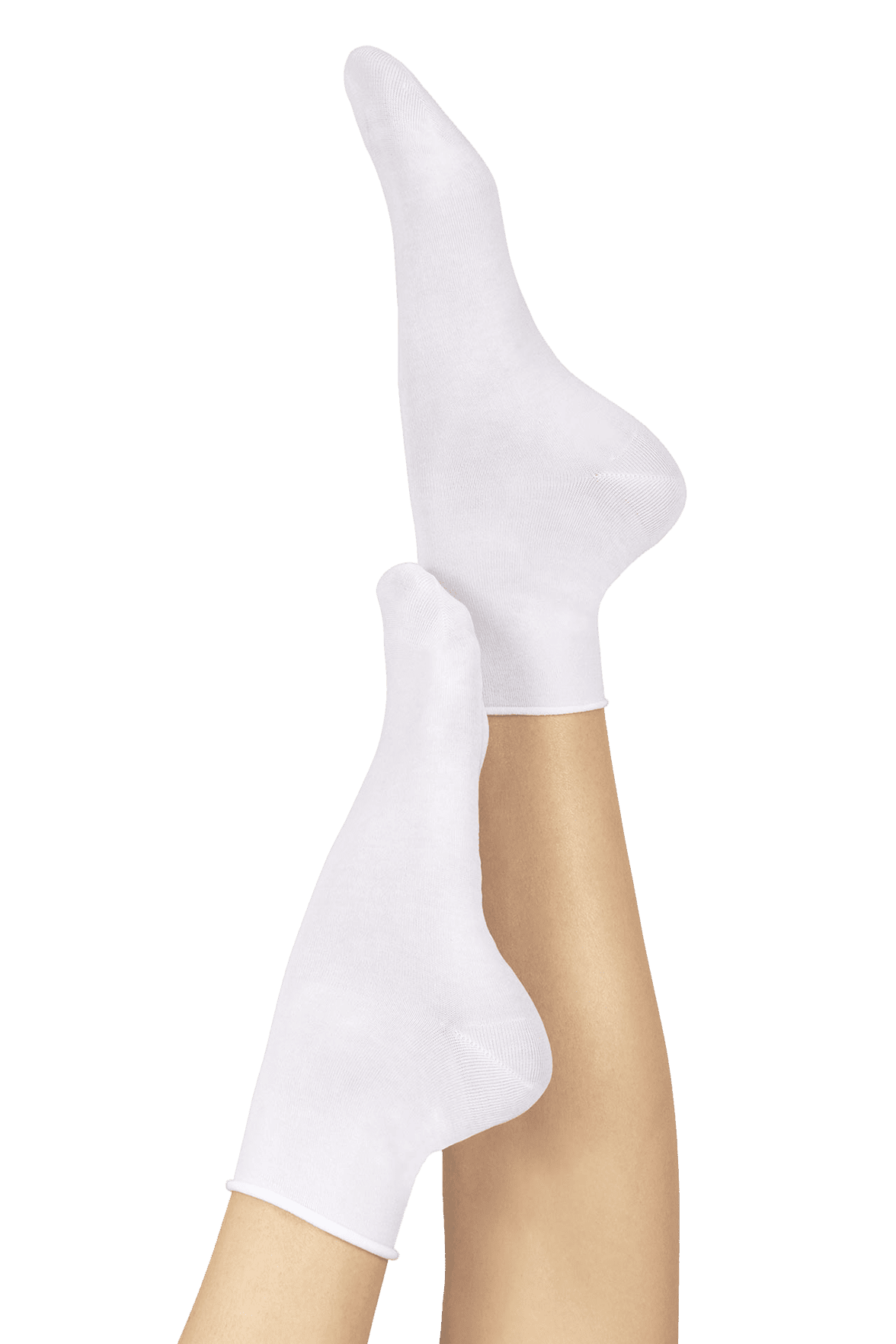 Socquettes Coton Fil d'Ecosse - Blanc