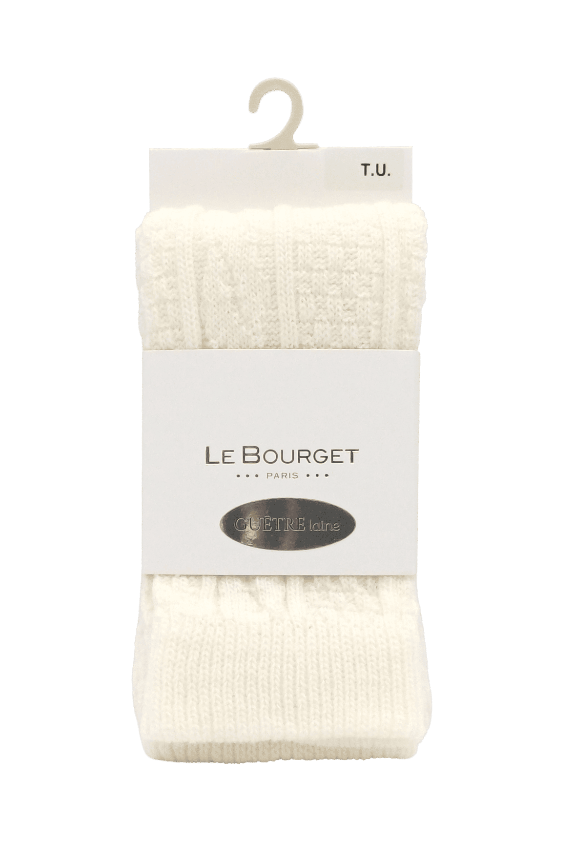Guêtre laine Motif Effet Torsades - Wool