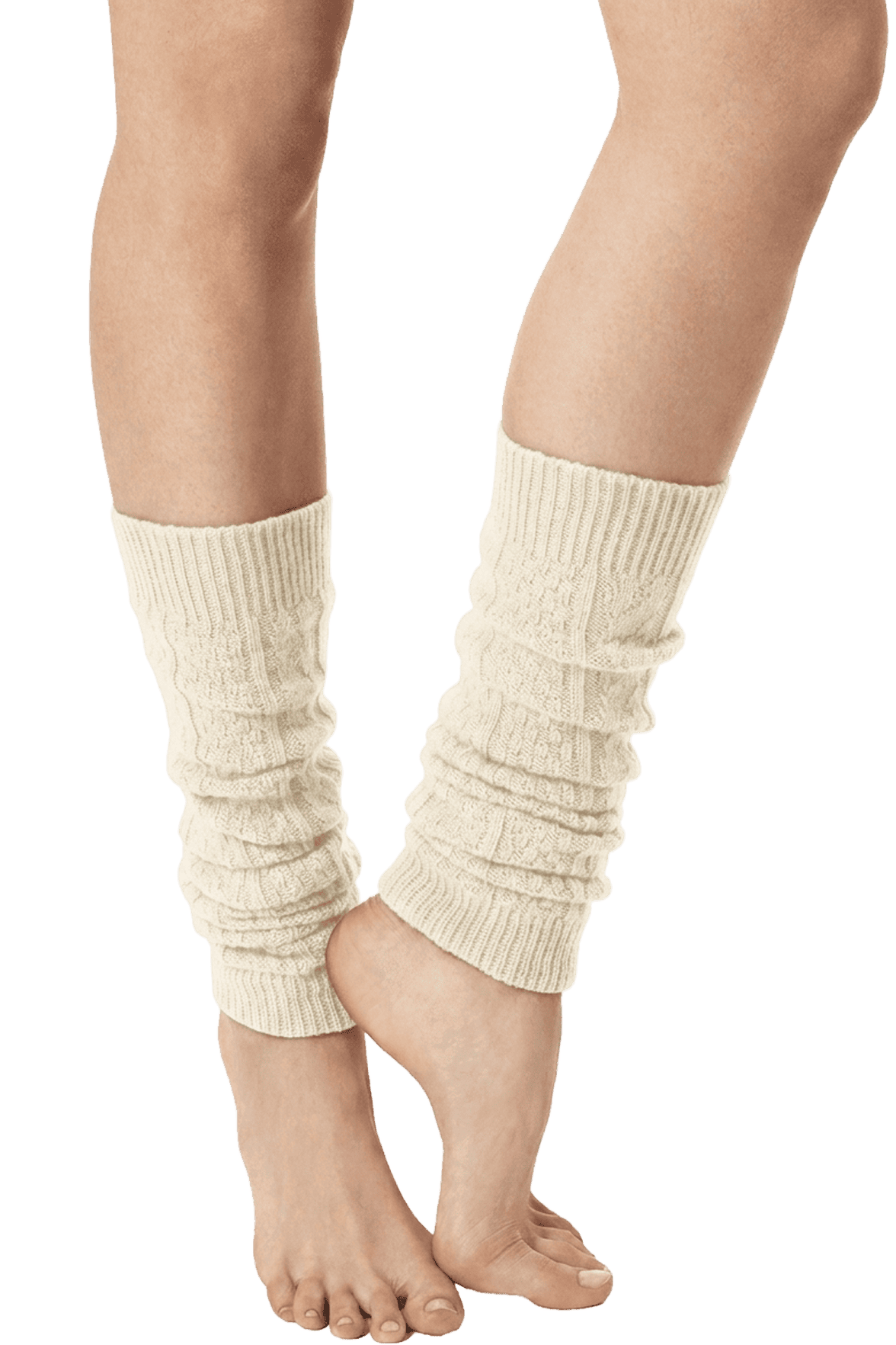 Guêtre laine Motif Effet Torsades - Wool
