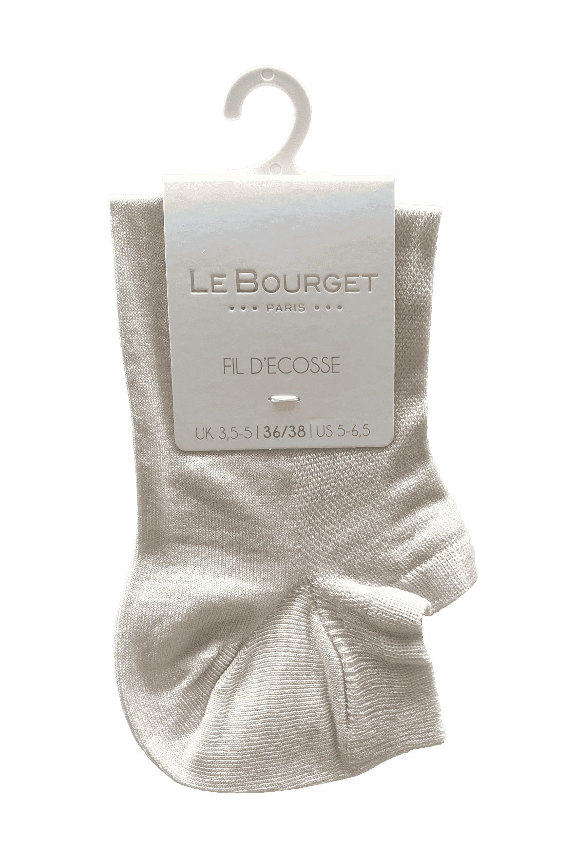 Socquettes Ultra Courtes Fil d'Ecosse - Sable