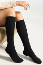 Mi-Bas Unis en Laine - Noir