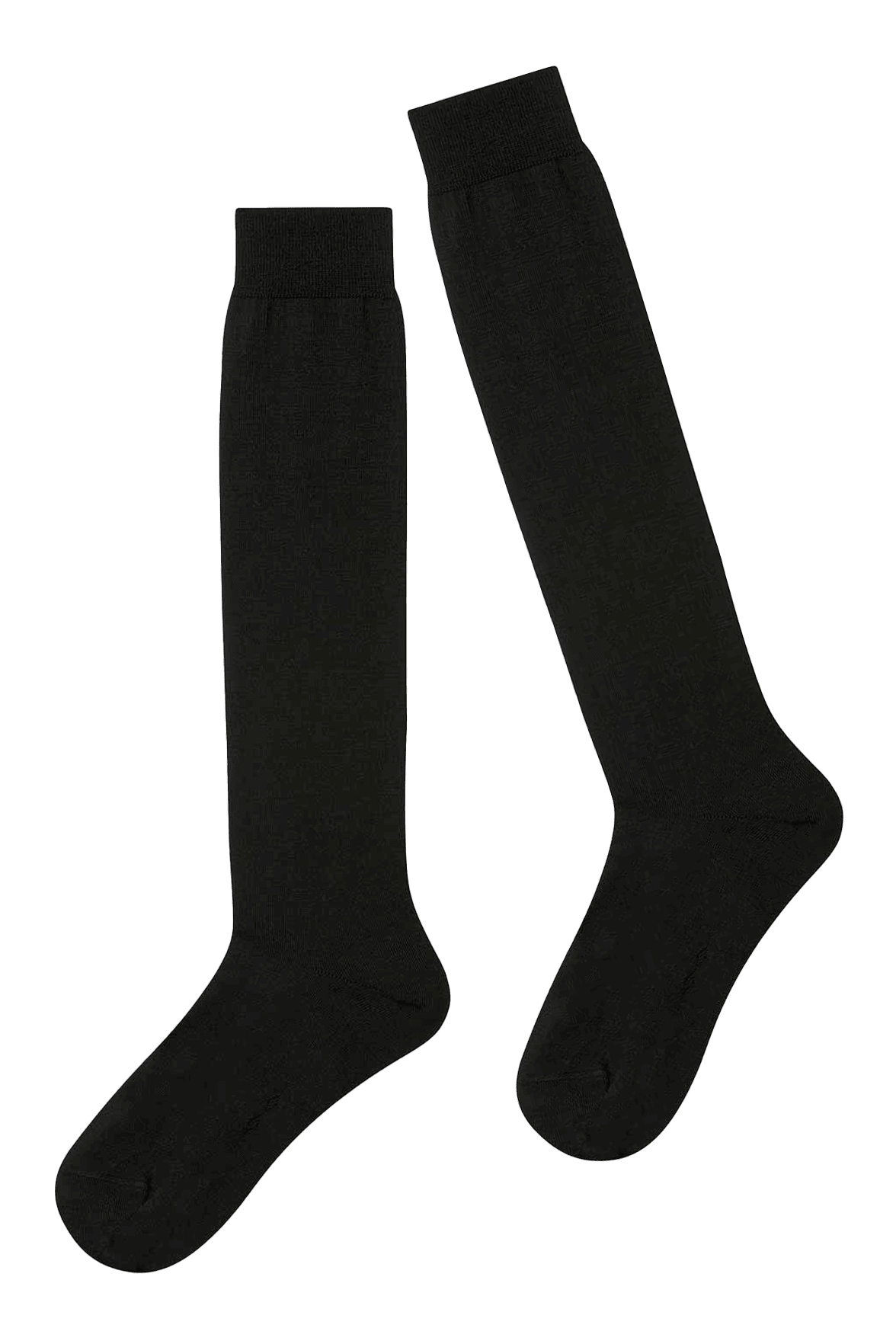 Mi-Bas Unis en Laine - Noir