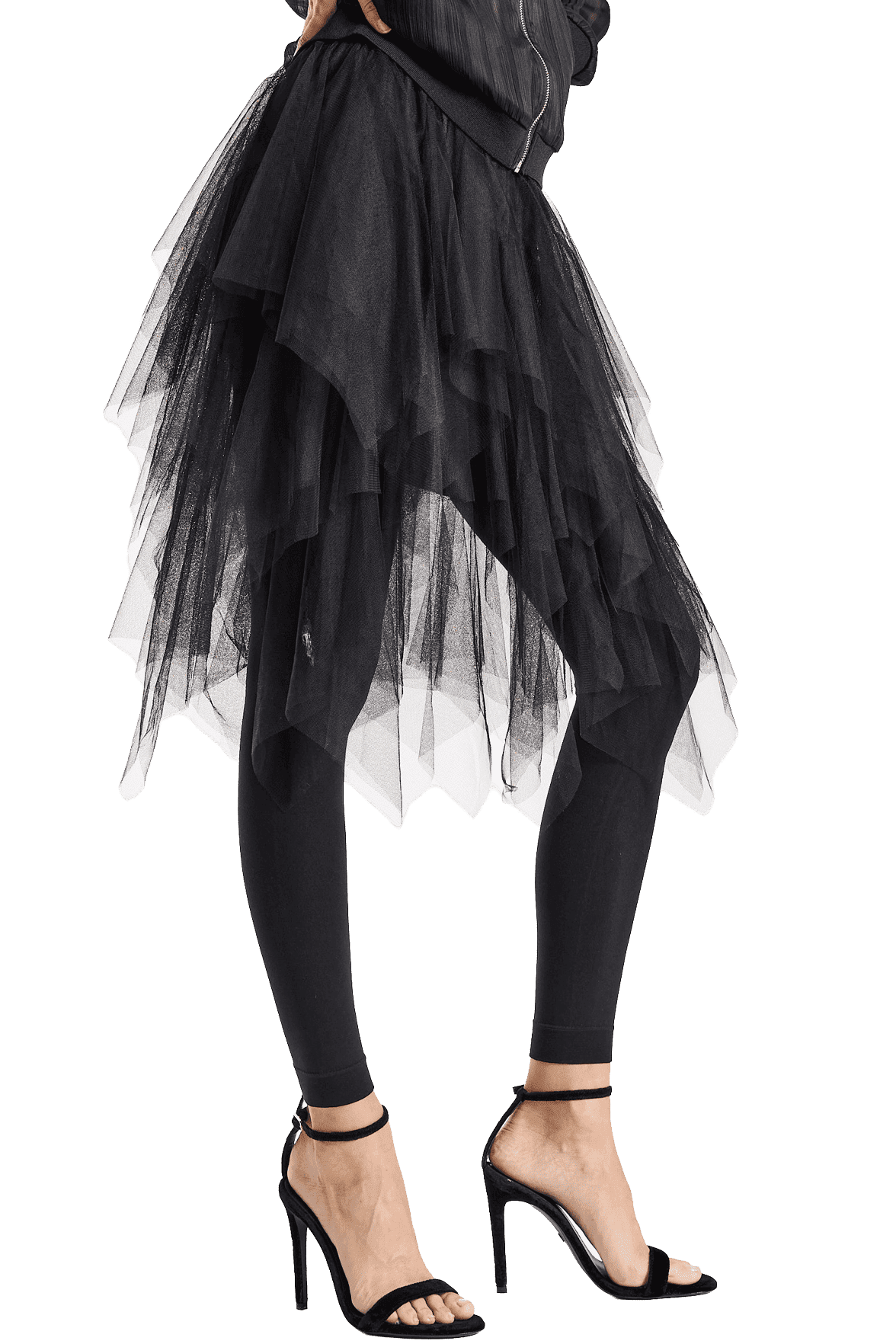 Leggings Opaque Satiné 50D All Colors - Black