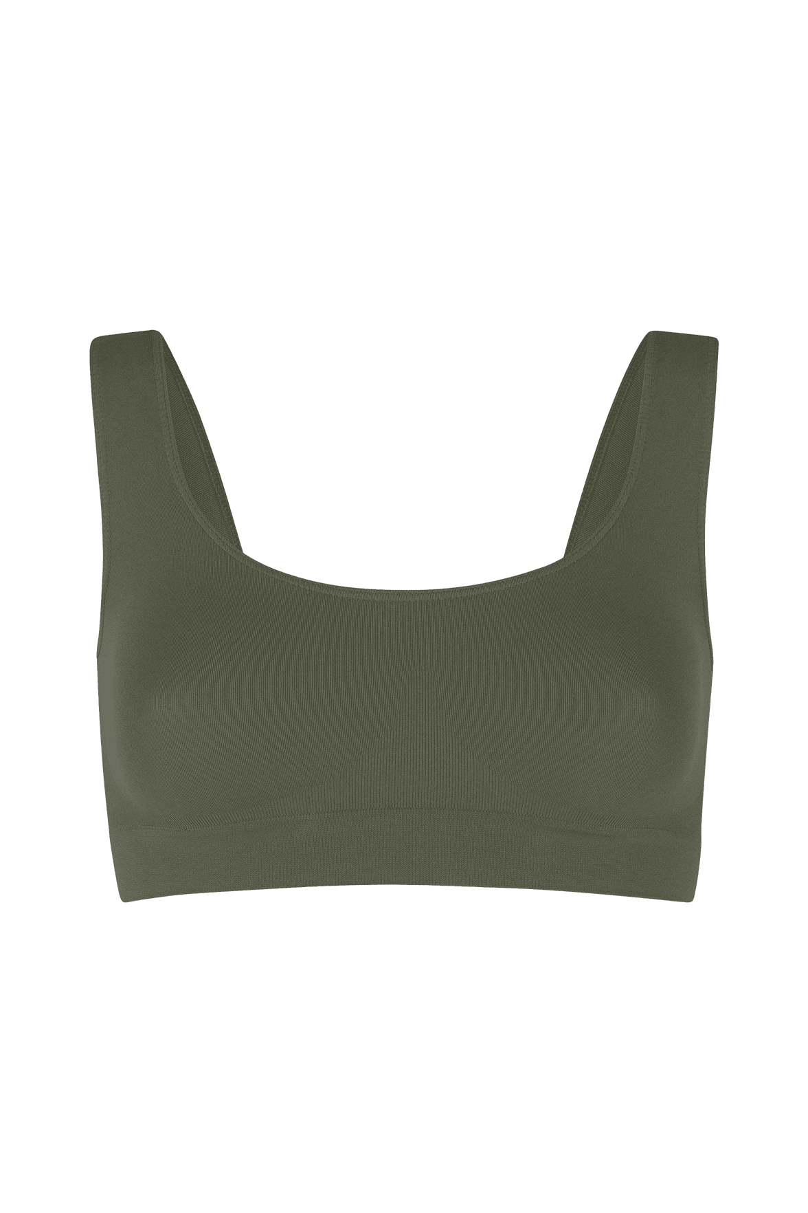 Brassière Bretelles Larges Pure Skin - Military