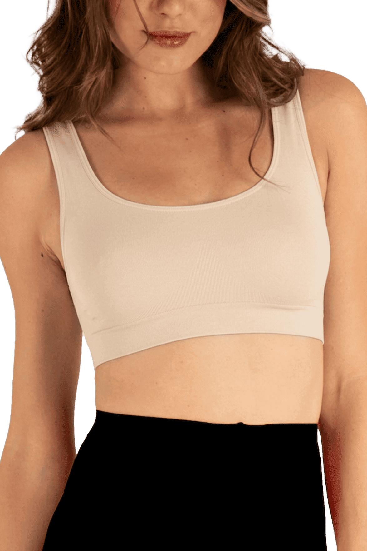 Brassière Bretelles Larges Pure Skin - Peau