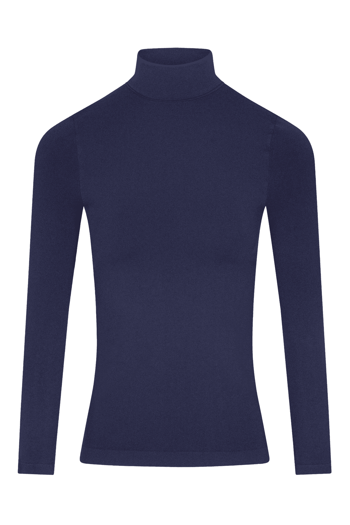 Top Manches Longues Col Roulé Pure Skin - Prune