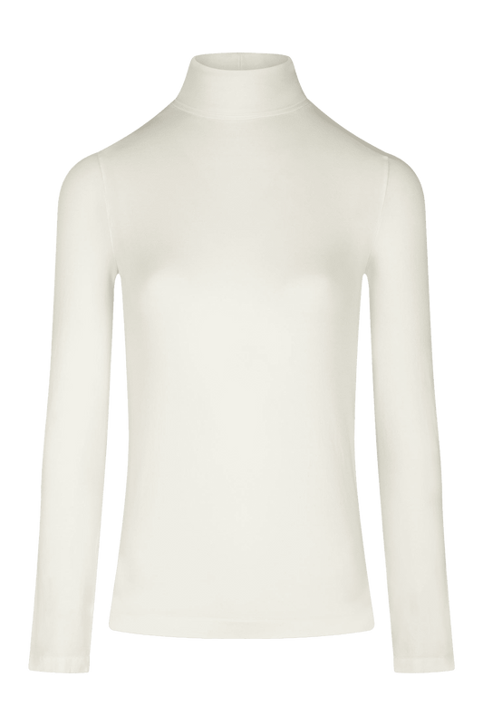 Top Manches Longues Col Roulé Pure Skin - Wool