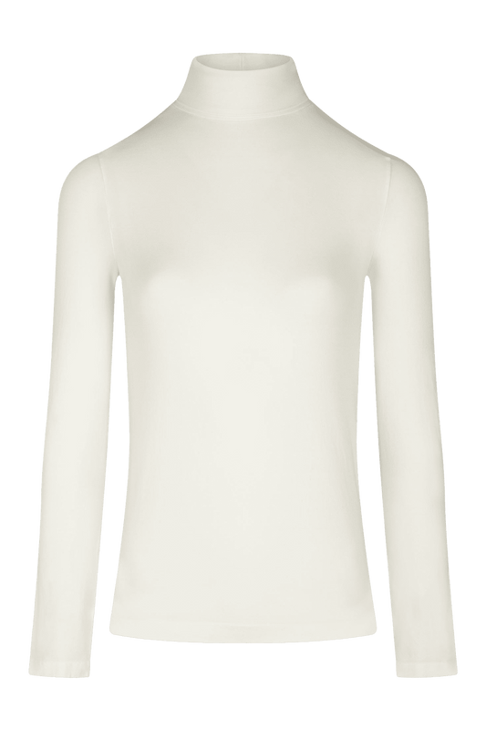Top Manches Longues Col Roulé Pure Skin - Wool