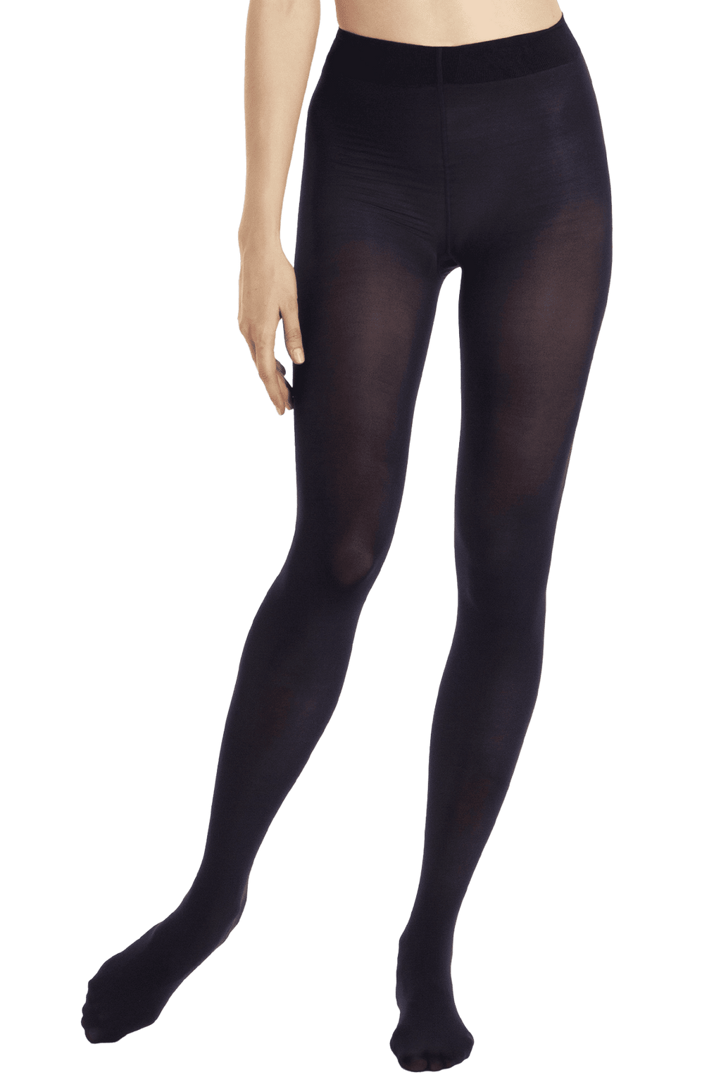 Collants Grande Taille Tierce – 20 Deniers – Marine – Taille 5 (50/52) – Avec Gousset