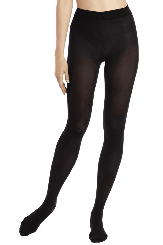 Collant Opaque Mat Microfibre 50D - Noir