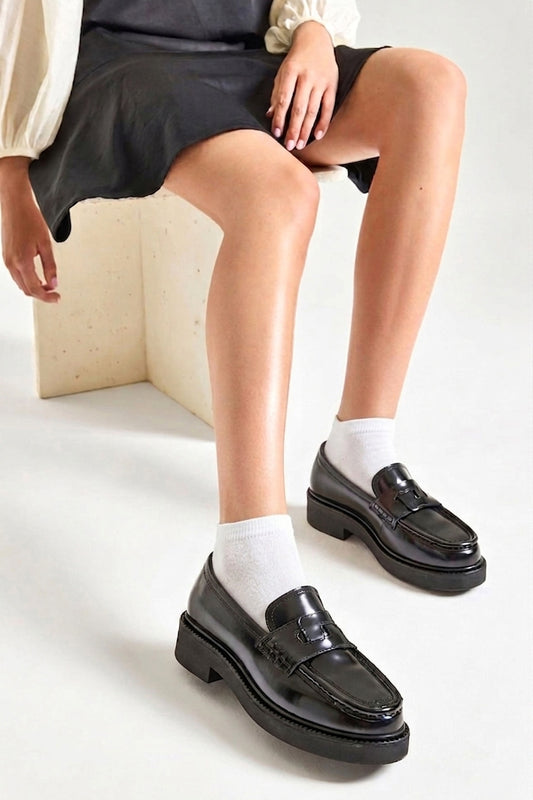 Socquettes Ultra-Courtes en Coton Bio - Blanc