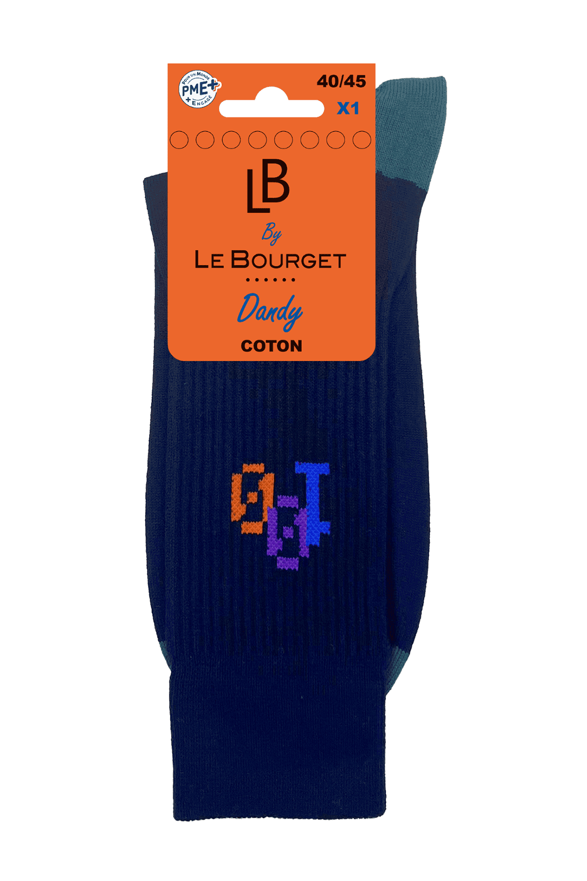 Chaussettes Fantaisies Homme Spéciale 100 Ans Le Bourget - Marine