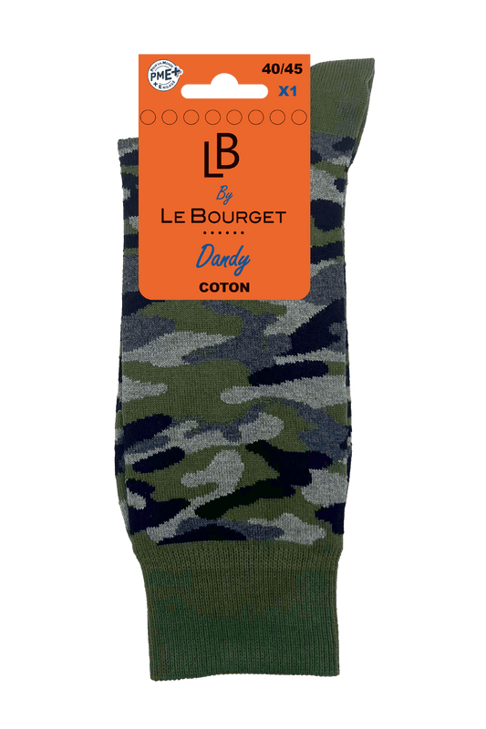 Chaussettes Fantaisies Camouflage - Military