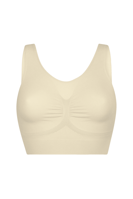 Brassière Bretelles Larges Galbante Silhouette - Peau