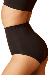 Culotte Haute Affinante et Galbante Silhouette - Noir