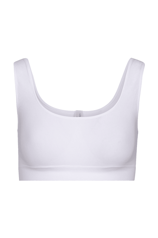 Brassière Bretelles Larges Oh Mademoiselle - Blanc