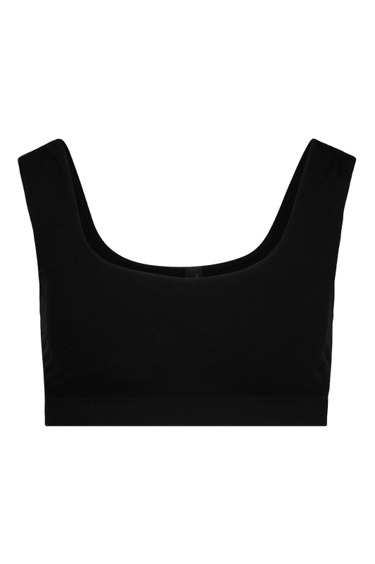 Brassière Bretelles Larges Oh Mademoiselle - Noir