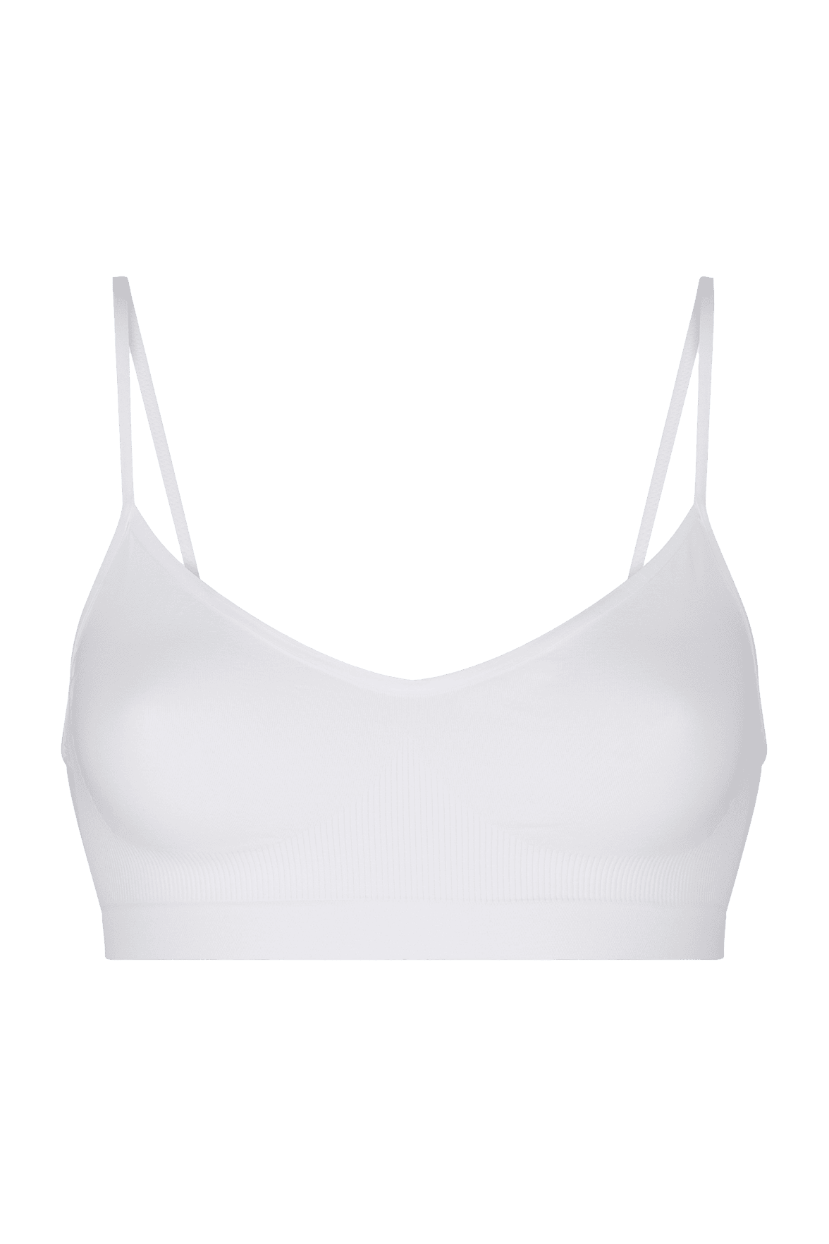 Brassière Bretelles Fines Oh Mademoiselle - Blanc