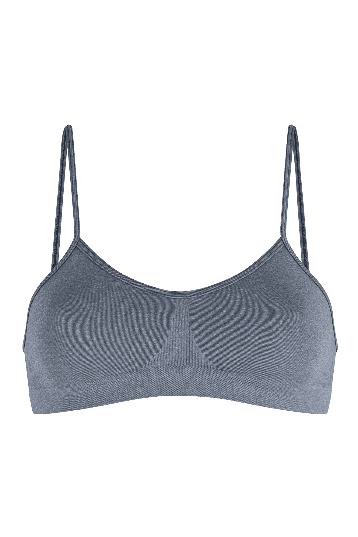 Brassière Bretelles Fines Oh Mademoiselle - Bleu Chiné